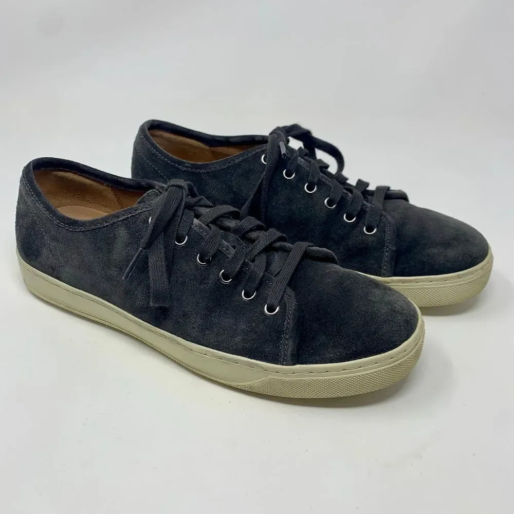 Vince Men's Austin Suede‎ Sneaker in Dark Gray